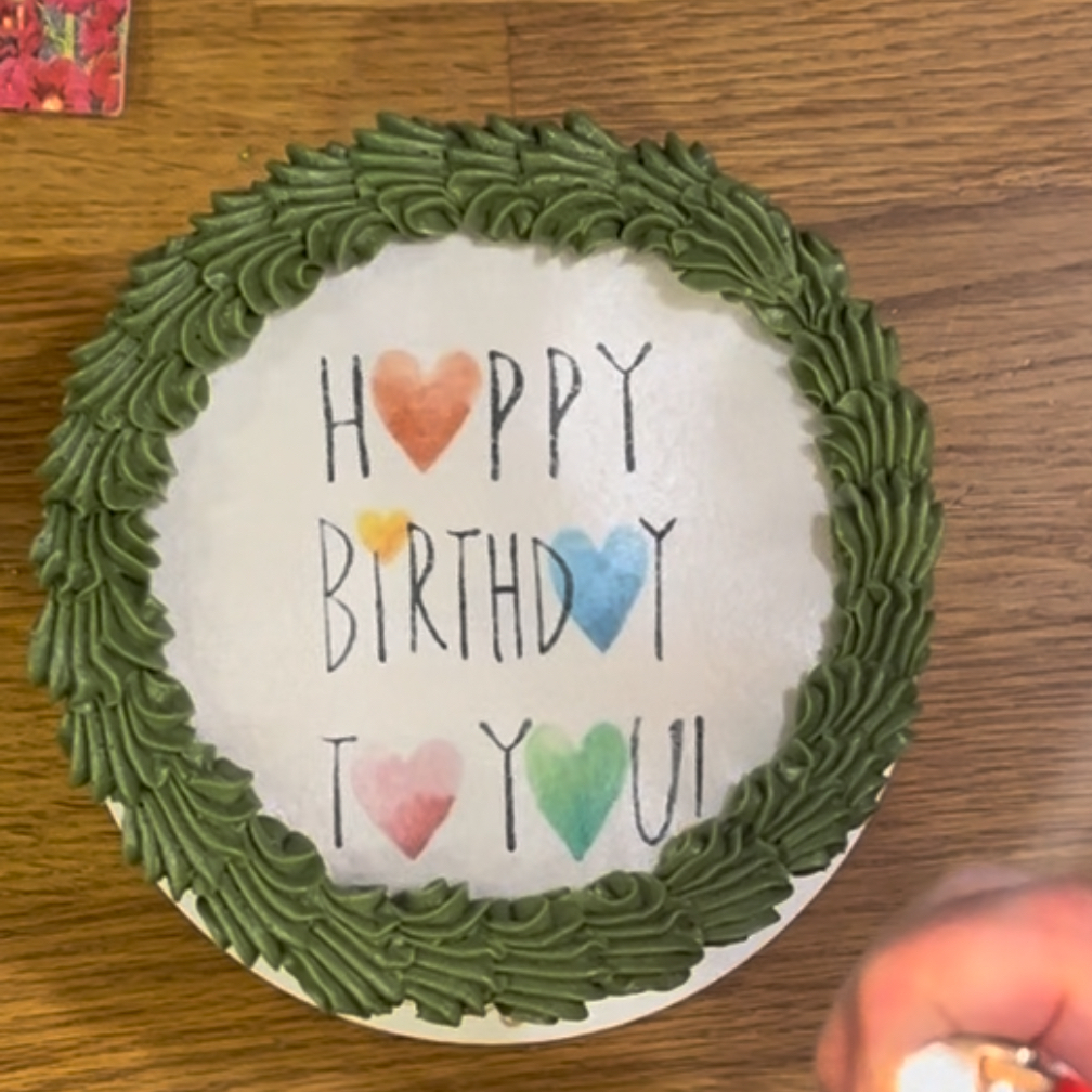 Burn Away Cake: Happy Birthday / Hello *age*